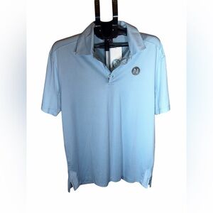 Red House Men's Sky Blue Polo Shirt Medium